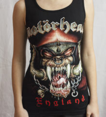 Дамска памучна туника на Motorhead - England