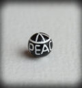 Топче за обеца за език Peace - 2 лева