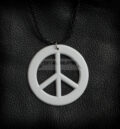Peace медальон висулка с шокър - 5 лева