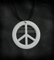 Peace медальон висулка с шокър - 5 лева