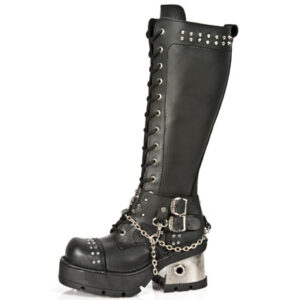 New Rock 14-eye Metallic Boots M.1027-S1 TEST!!! - Hover Image