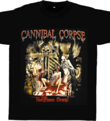 Тениска на Cannibal Corpse с Канибалите