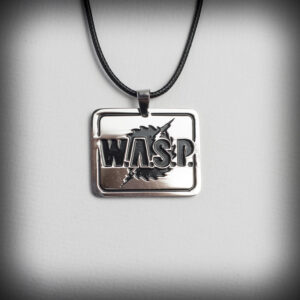 Медальон плочка на W.A.S.P. от стомана - Hover Image