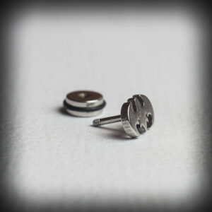Стоманена обеца за ухо Батман 1.1x5mm - Hover Image