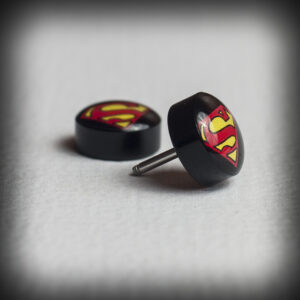 Обеца ухо флеш Superman 1.2x6.2mm - Hover Image