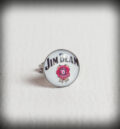 Метална обеца за ухо Jim Beam 9.6 мм. с лого