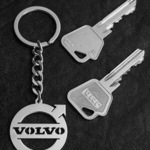 Ключодържател от стомана на Volvo - Hover Image