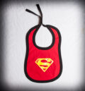 !!!Бебешко лигавниче на Superman, червено 5 лв.