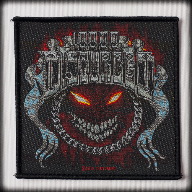 !!!Везана нашивка на Disturbed, оригинален мърч