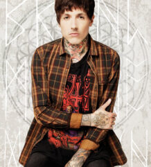Плакат на Bring Me the Horizon с вокала