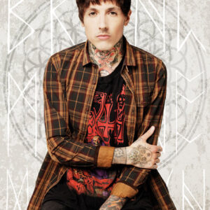 Плакат на Bring Me the Horizon с вокала
