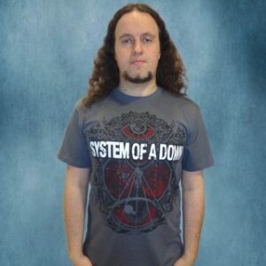 !!!Сива тениска на System Of А Down