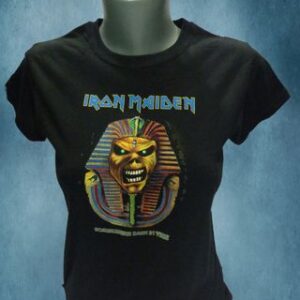 !!!Дамска памучна тениска на Iron Maiden