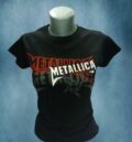 !!!Дамска тениска Metallica в черно