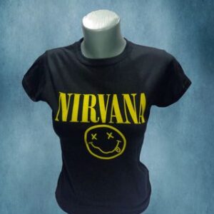 !!!Дамска тениска на Nirvana с Smile