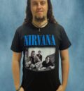 !!!Тениска на Nirvana с бандата