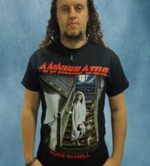 Тениска на Annihilator от Alice in Hell