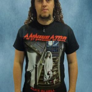 Тениска на Annihilator от Alice in Hell