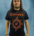 Тениска на Godsmack IV със слънцето