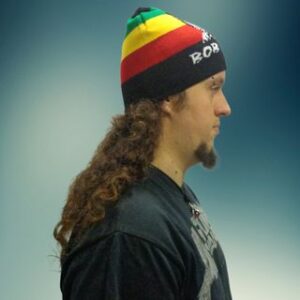 Зимна мъжка шапка Bob Marley в Rasta цветове - Hover Image