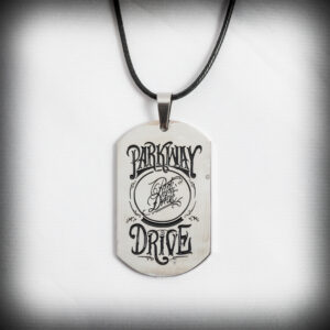 Медальон/плочка на Parkway Drive от стомана - Hover Image