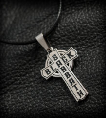 Медальон Black Sabbath кръст от стомана