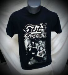 Тениска на Ozzy Ozbourne с групата