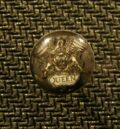 Метална обеца за ухо Queen лого 9.6мм със закопчаване на винт
