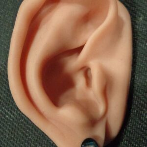 Обеца за ухо с готик котка - Hover Image