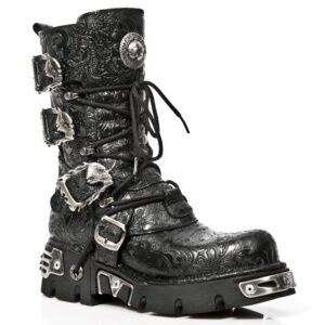 Черни готик кубинки на New Rock 391-S4 - Hover Image