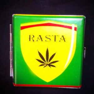 Табакера с тревичка и надпис Rasta
