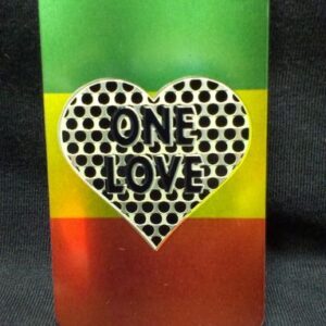 Гриндер карта One Love в ямайски цветове