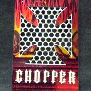Гриндер карта с кръст и надпис Chopper