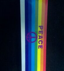 Цветни картончета за цигари с Peace - 1 левче