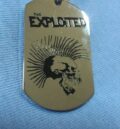 Милитари плочка на Exploited от стомана