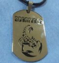 Медальон на Scorpions със Скорпион