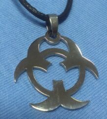 Медальон със знака на Biohazard - 8 лева