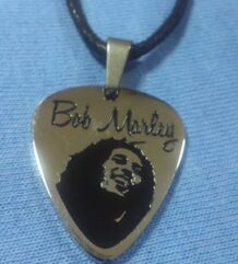 Медальон с Bob Marley перце от стомана