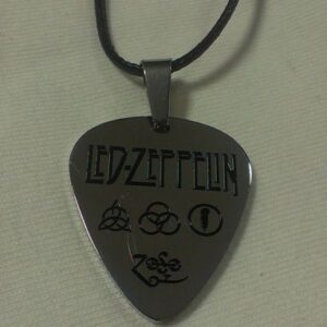 Уникален медальон перце на Led Zeppelin