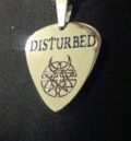 Висулка за врат, перце на Disturbed