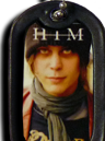 Медальон с плочка на бандата HIM