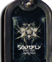 Медальон с плочка от алуминий на Soulfly
