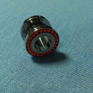 Стоманен флеш тунел 8 мм с оранжеви камъни - Hover Image