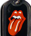 Медальон с плочка на Rolling Stones