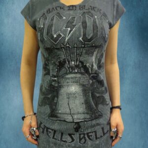 !!!Дамска туника на AC/DC "Hell`s Bells"