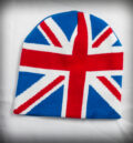 Зимна мъжка шапка с дизайн на Британското знаме Union Jack