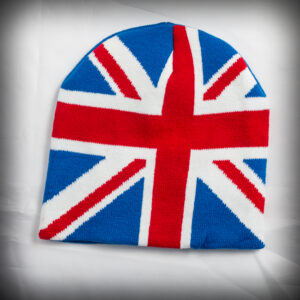 Зимна мъжка шапка с дизайн на Британското знаме Union Jack