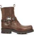 Кафяви рокерски боти на New Rock 7605 S20