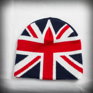 Зимна мъжка шапка с британския флаг Union Jack