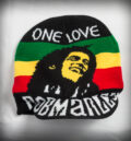 Зимна мъжка шапка Bob Marley с козирка и надпис One Love